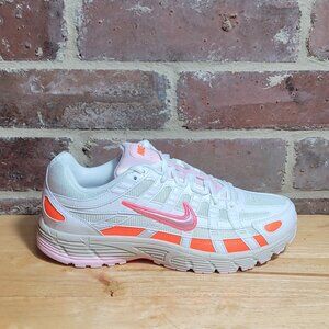 New Womens Nike P-6000 White Digital Pink Crimson Running Training Shoes